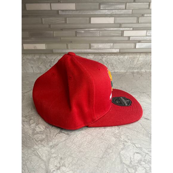 Milwaukee Bucks Retro Logo Mitchell & Ness Fitted Hat 7 1/4 - Picture 6 of 9